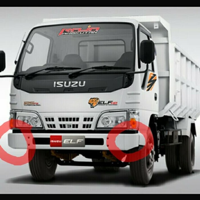 Kuping Bumper / Tanduk Bumper Depan Isuzu Elf New