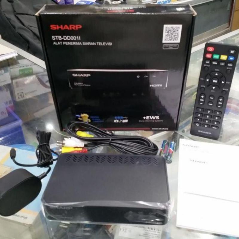 STB SET TOP BOX SHARP HD ORIGINAL