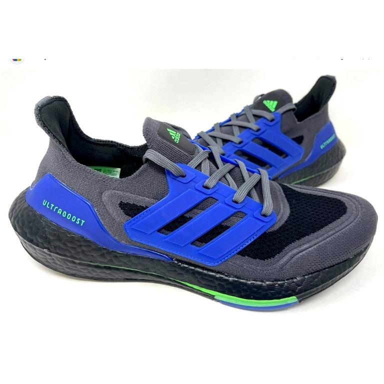 SEPATU ADIDAS 10/44 2/3 ULTRABOOST 21 GREY FIVE S23871 ORIGINAL running BNIB