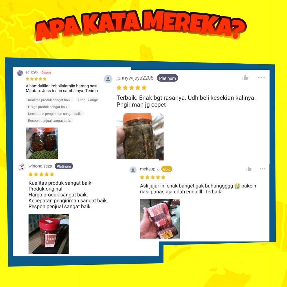 

NEW PRODUCT Sambal Teri Jengki/Teri Belah ☑ 871