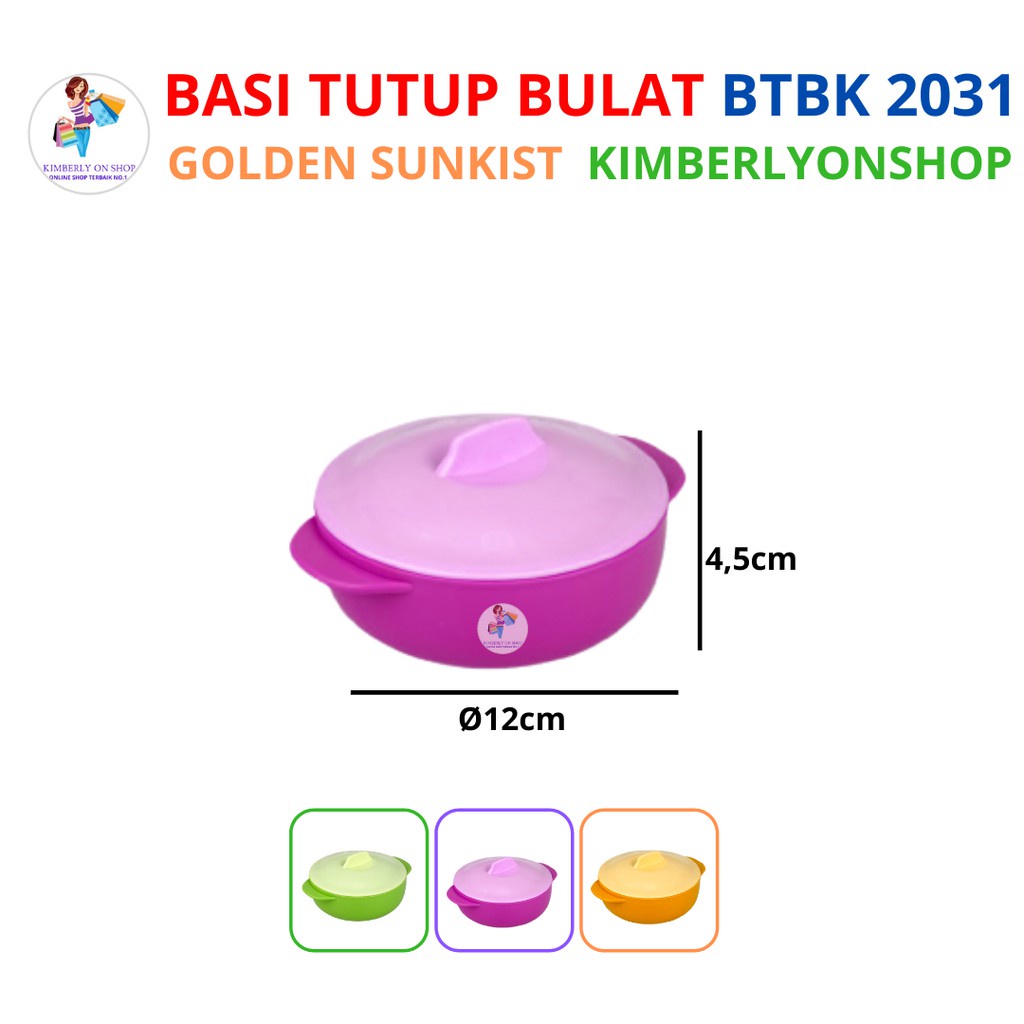 Basi Tutup Kecil BTBK 2031 Golden Sunkist