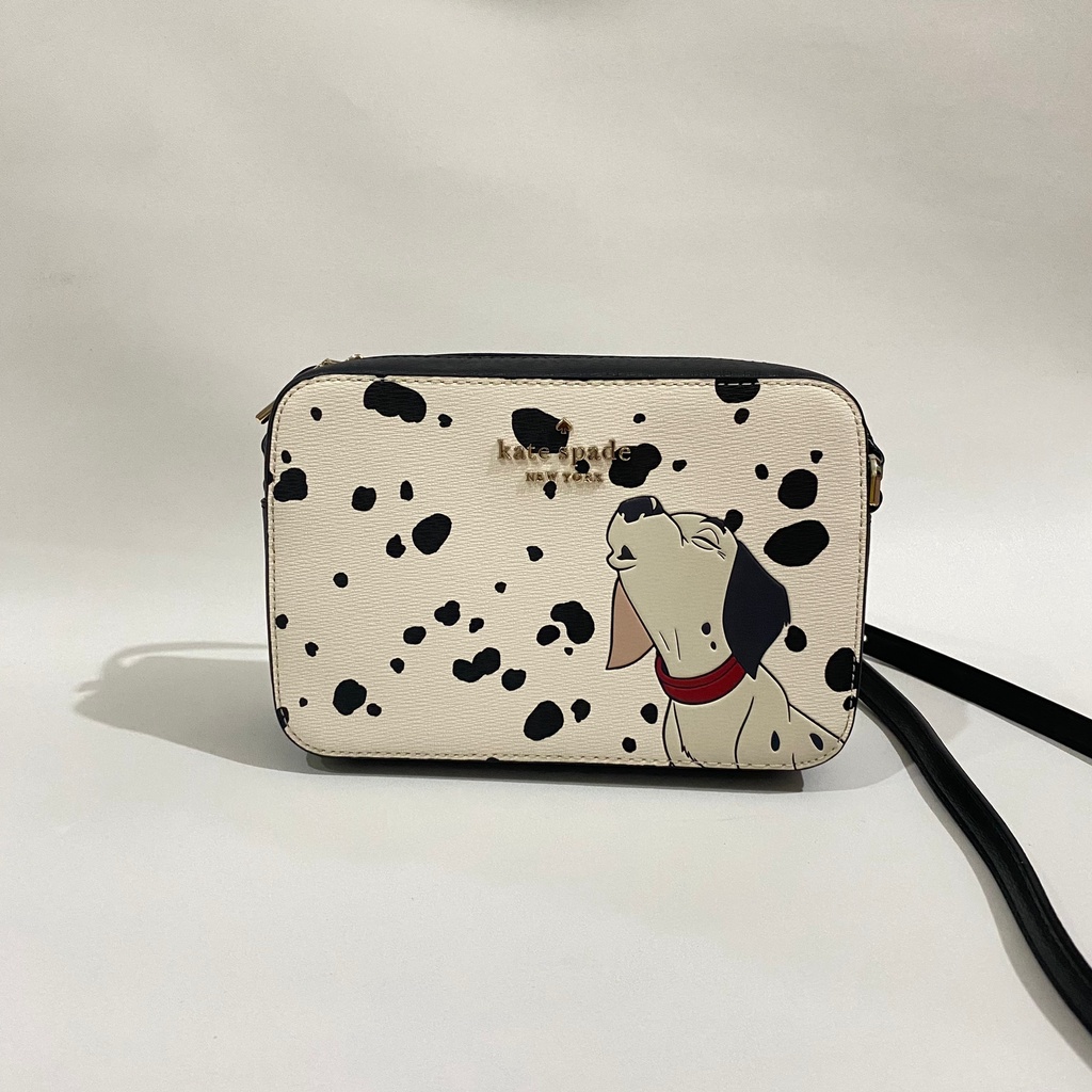 Kate spade mini camera bag parchment disney