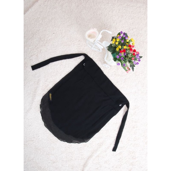 Cadar Kancing / Bandana Poni Kancing / Niqob Kancing / Cadar Poni Kancing