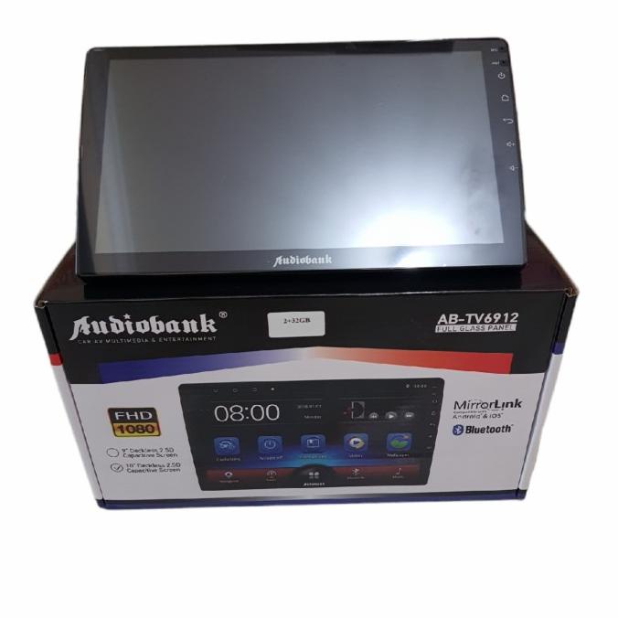 HEAD UNIT ANDROID 10 INCH AUDIOBANK AB-TV6912 RAM 2+32