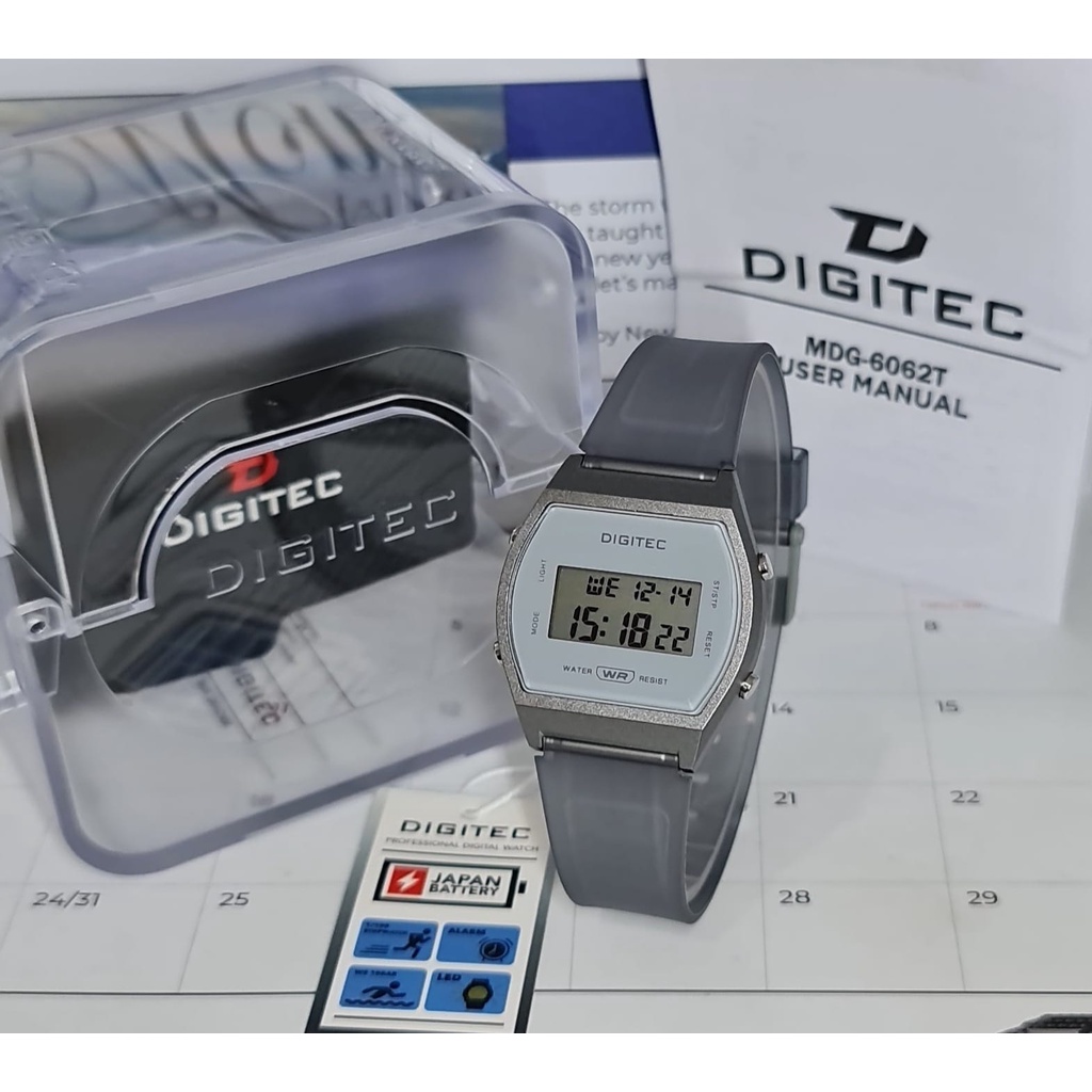 Jam Tangan Wanita Digitec 6062T Original