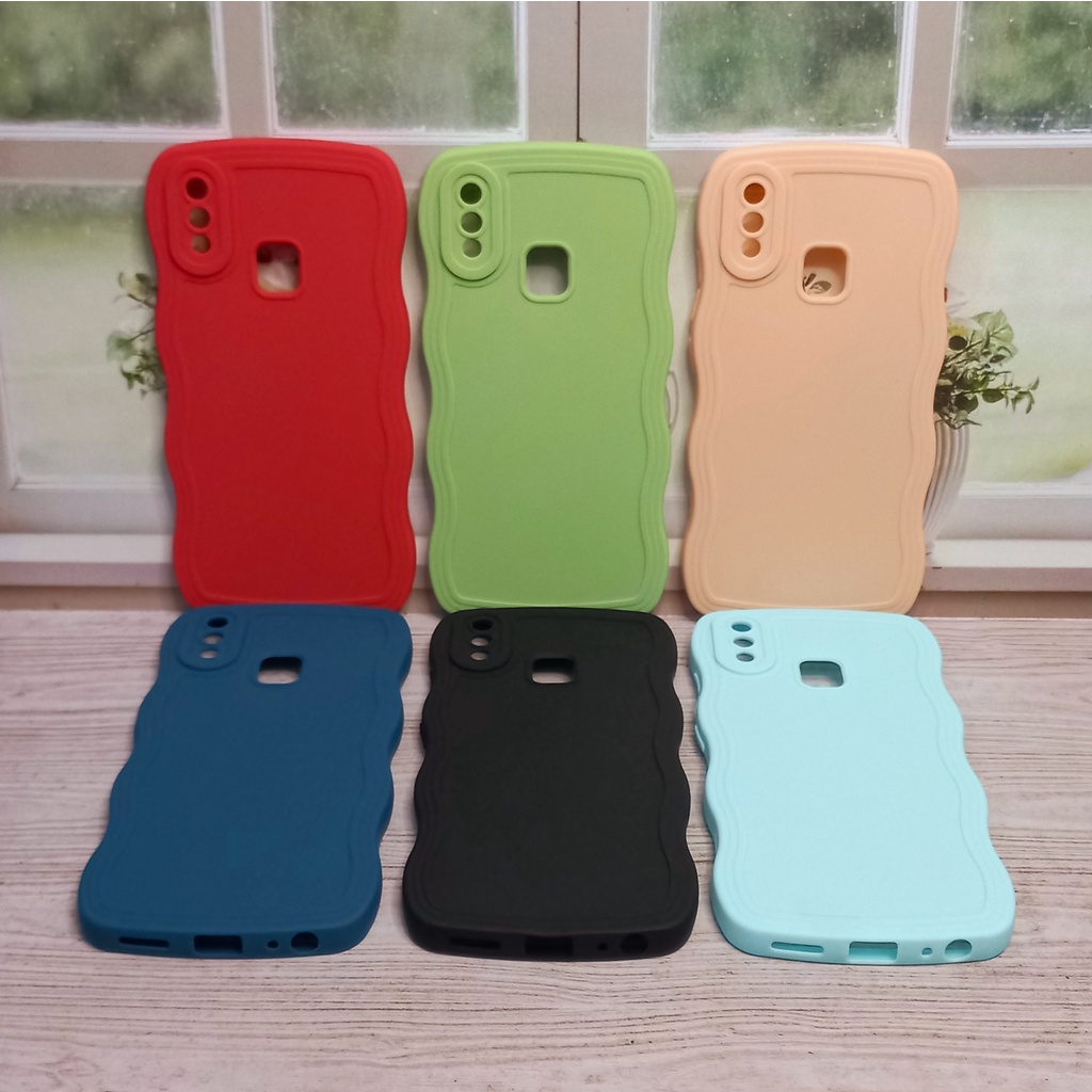 Casing Vivo 1817 1816 1814 1811 1807 Softcase Gelombang Vivo y91 y93 y95