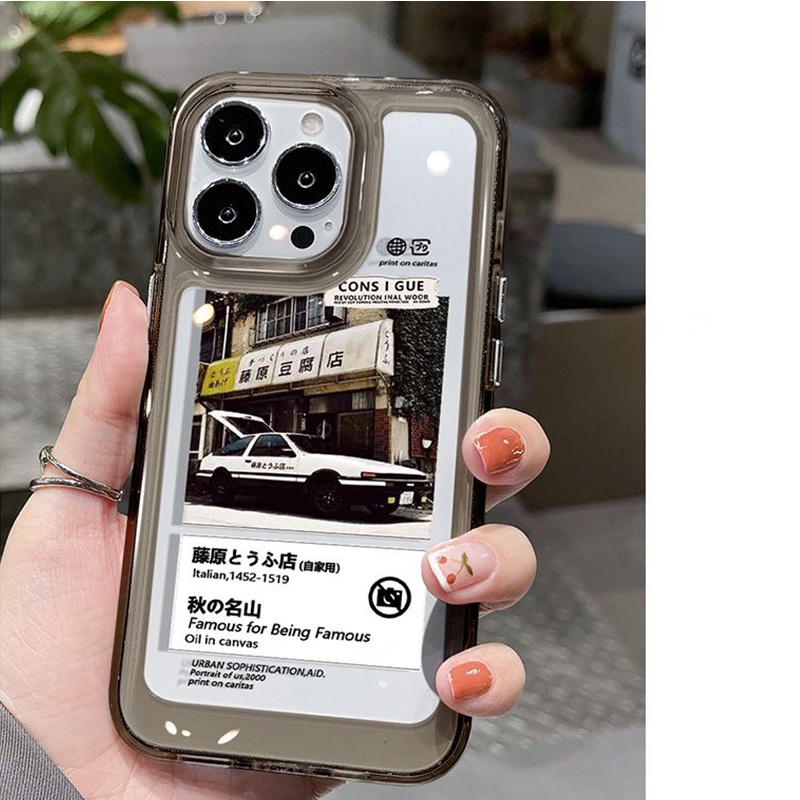 IPHONE Casing Klasik Shockproof Soft Phone Case Kompatibel Untuk Iphone11 14 13 12 Pro XS Max X XR 78 Plus Cover TPU Transparan