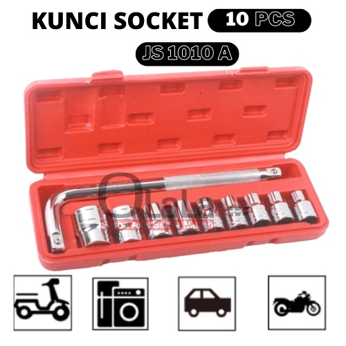 ( OJE ) KUNCI SOCKET SET 10PCS JS-1010