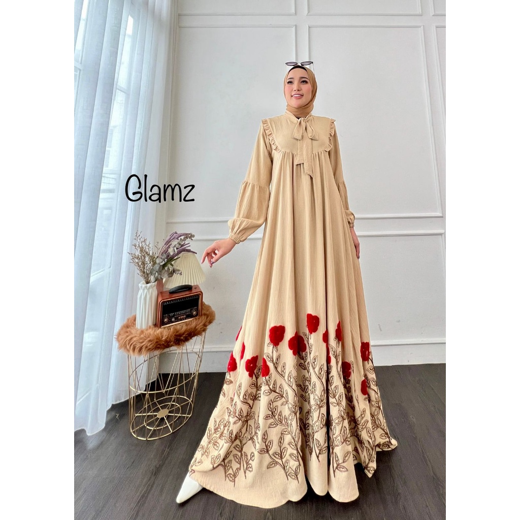 Original GLAMZ Dress  Evelyn 5 (seri B) / Fashion Muslim Gamis