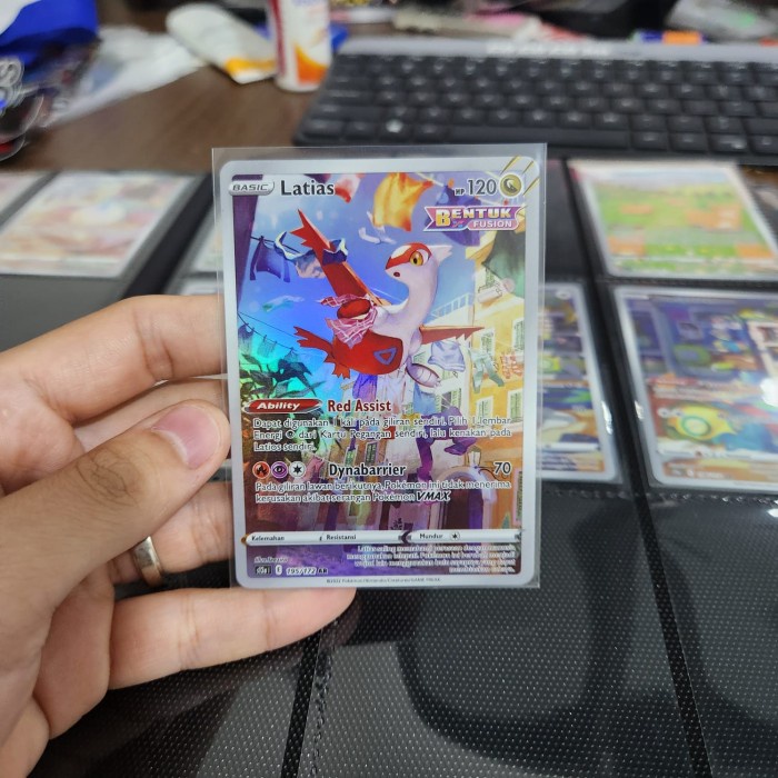 Kartu Pokemon Indonesia - Vstar Semesta - Latias AR