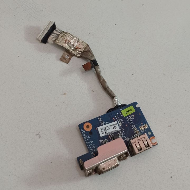 USB Board Laptop Toshiba L645 L645D L640 VGA D-SUB Bekas Ori Asli 27