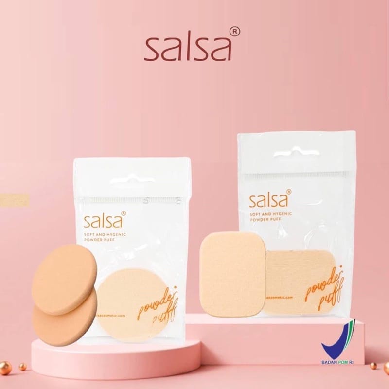 SALSA POWDER PUFF / SPON BEDAK SALSA Kosmetik Arjuna