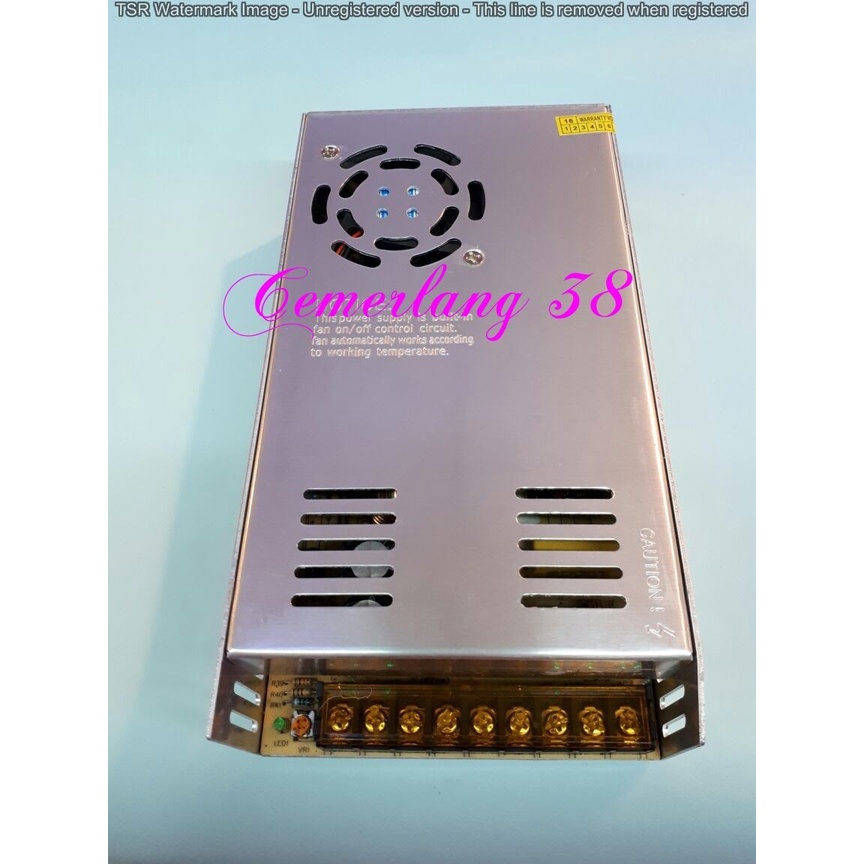 Adaptor Switching Power Supply Jaring / Besi 24V 14.6A