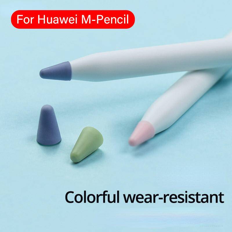 10pcs Untuk Huawei M-Pensil Tablet stylus touch Pen nib case Silikon Lembut Pelindung case Untuk Huawei Pen case touch cover