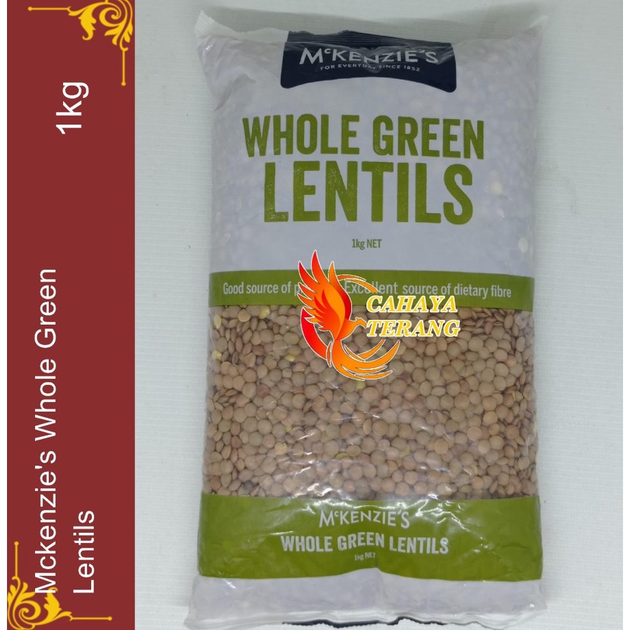 Jual Green Lentils Kacang Lentil Hijau Mckenzies 1kg 1 kg Shopee