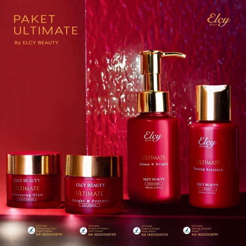 PAKET ELCY ULTIMATE/ LC BEAUTY KEMASAN BARU BPOM
