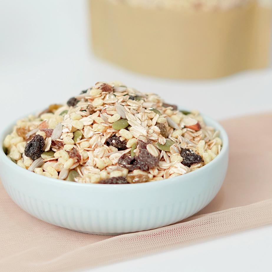 

☊Ready Stock✰☊ Muesli Dried Fruit Mix 1 Kg Safiya Sereal Makanan Ringan - Sereal Diet Sehat Alami Oatmeal 65 ☊
