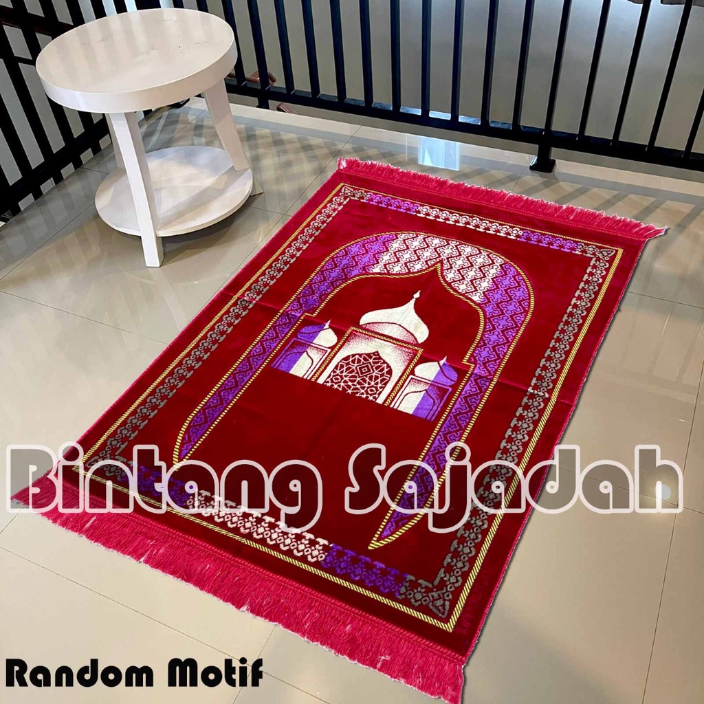 Sajadah Dewasa COD Sajadah Bulu Turkey Oleh Oleh Haji Termurah