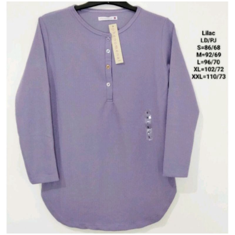 Kaos Phenomenal wanita lengan panjang