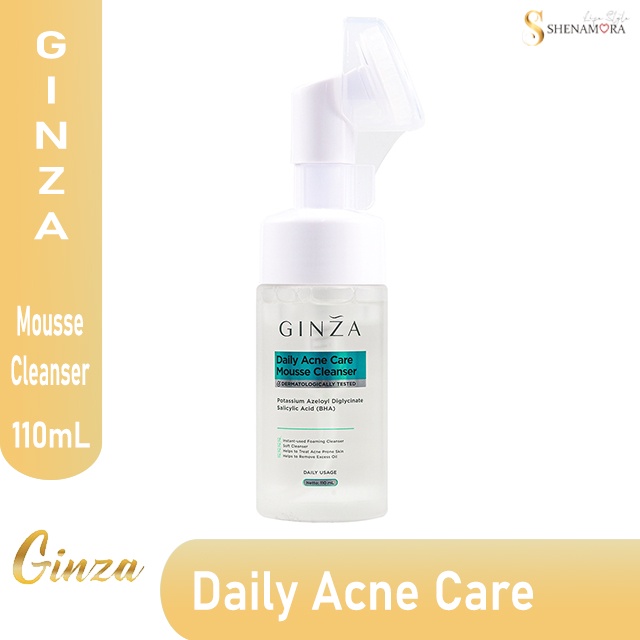 Ginza Daily Acne Care Mousse Cleanser 110ml