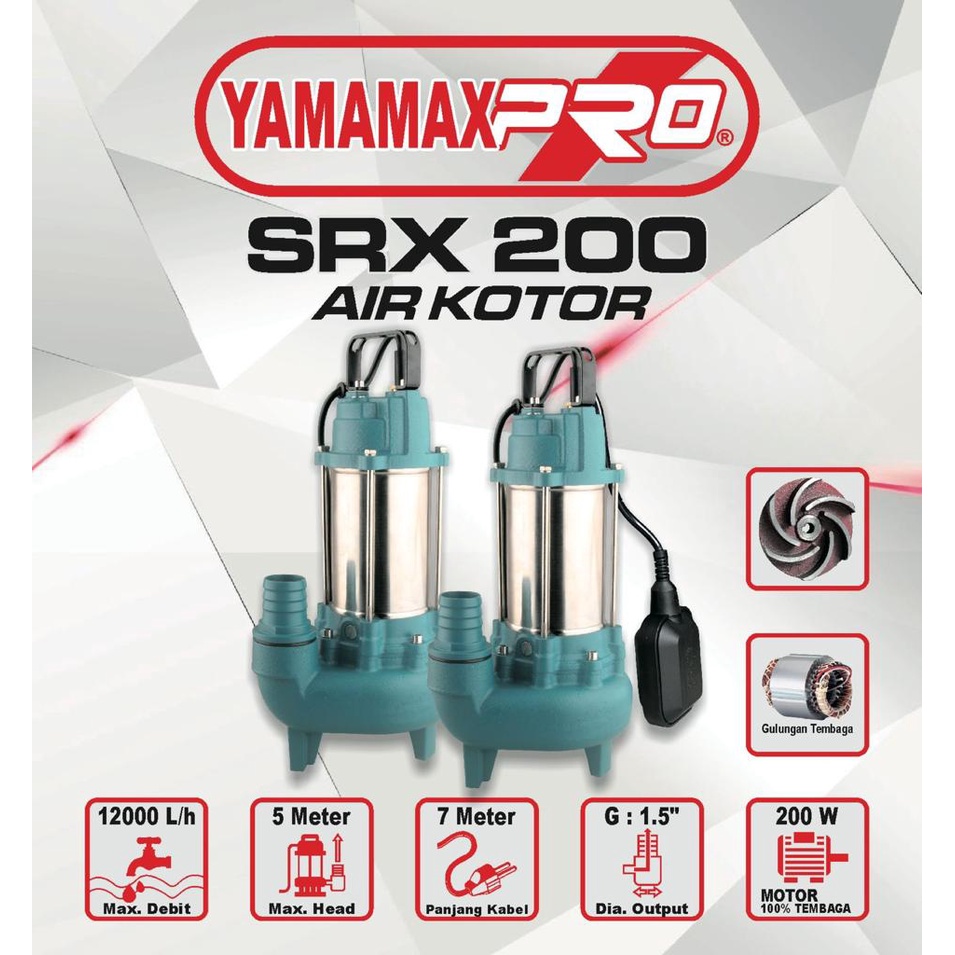 Pompa Celup SRX 200 Yamamax Pro