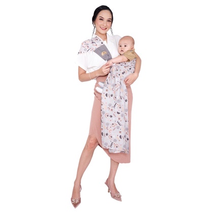 Moms Baby Gendongan Samping Multifungsi Aurora Series -JB