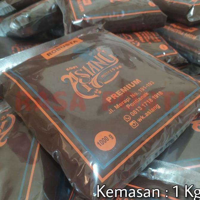 

[BISA COD] Kopi Bubuk Asiang Pontianak 1kg