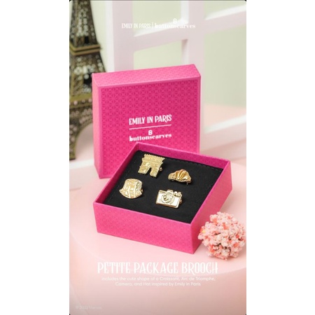 Emily Petite Brooch BS Buttonscarves