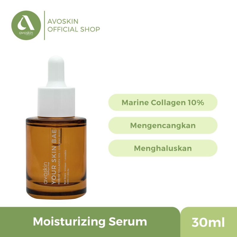 AVOSKIN Your Skin Bae Marine Colagen 10% + Ginseng Root | Serum Wajah