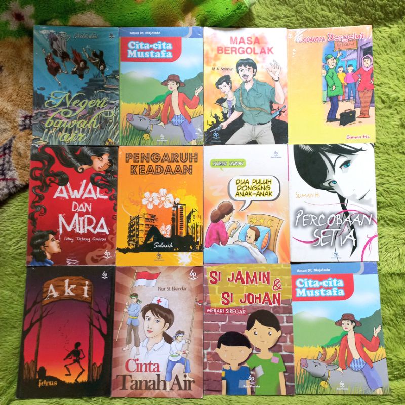 ORIGINAL BUKU CERPEN SASTRA NEGERI BAWAH AIR CITA CITA MUSTAFA MASA BERGOLAK KAWAN BERGELUT AWAL DAN
