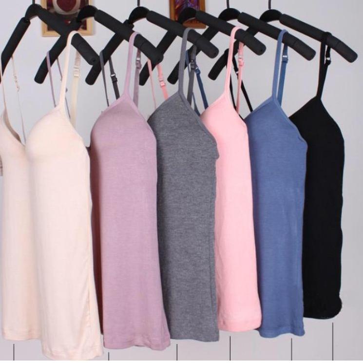 ㄼ Tanktop Bra wanita//Kaos dalam wanita dengan cup bra//atasan wanita//Tanktop LANGSUNG ORDER 2196 ✿