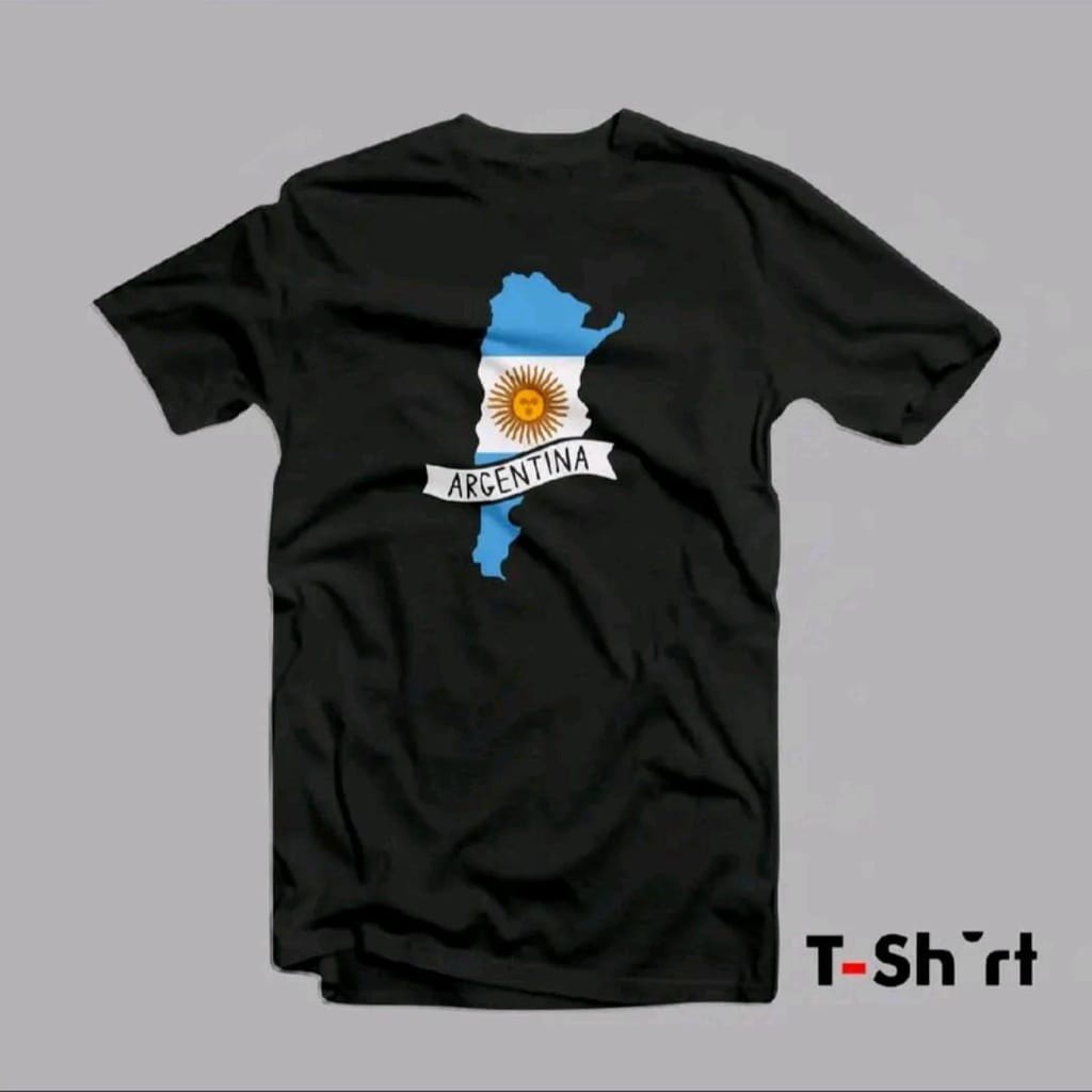 Kaos Bola ARGENTINA Piala Dunia 2022 MAP/Kaos Argentina MAP 2022