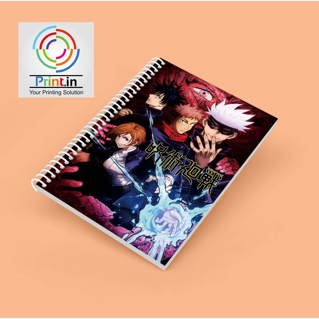 

Notebook Spiral Anime Jujutsu Kaisen Hardcover dan Softcover