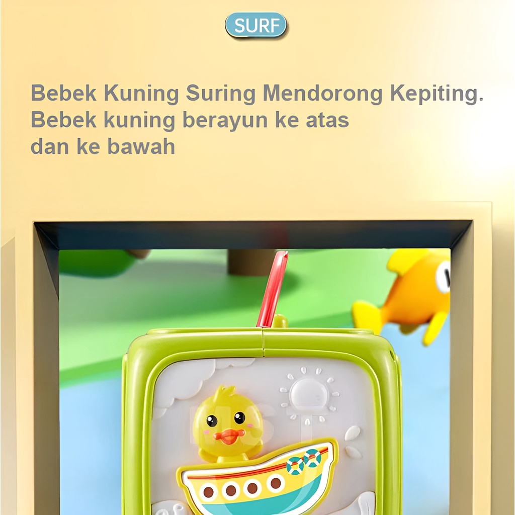 Block Wisdom Cube 6in1 | Mainan Edukasi Anak 1/2/3/4/5 Tahun Laki Laki Perempuan | Mainan Seru Untuk Keluarga