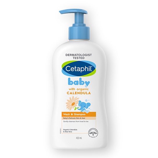 Cetaphil Baby Wash &amp; Shampoo With Organic Calendula