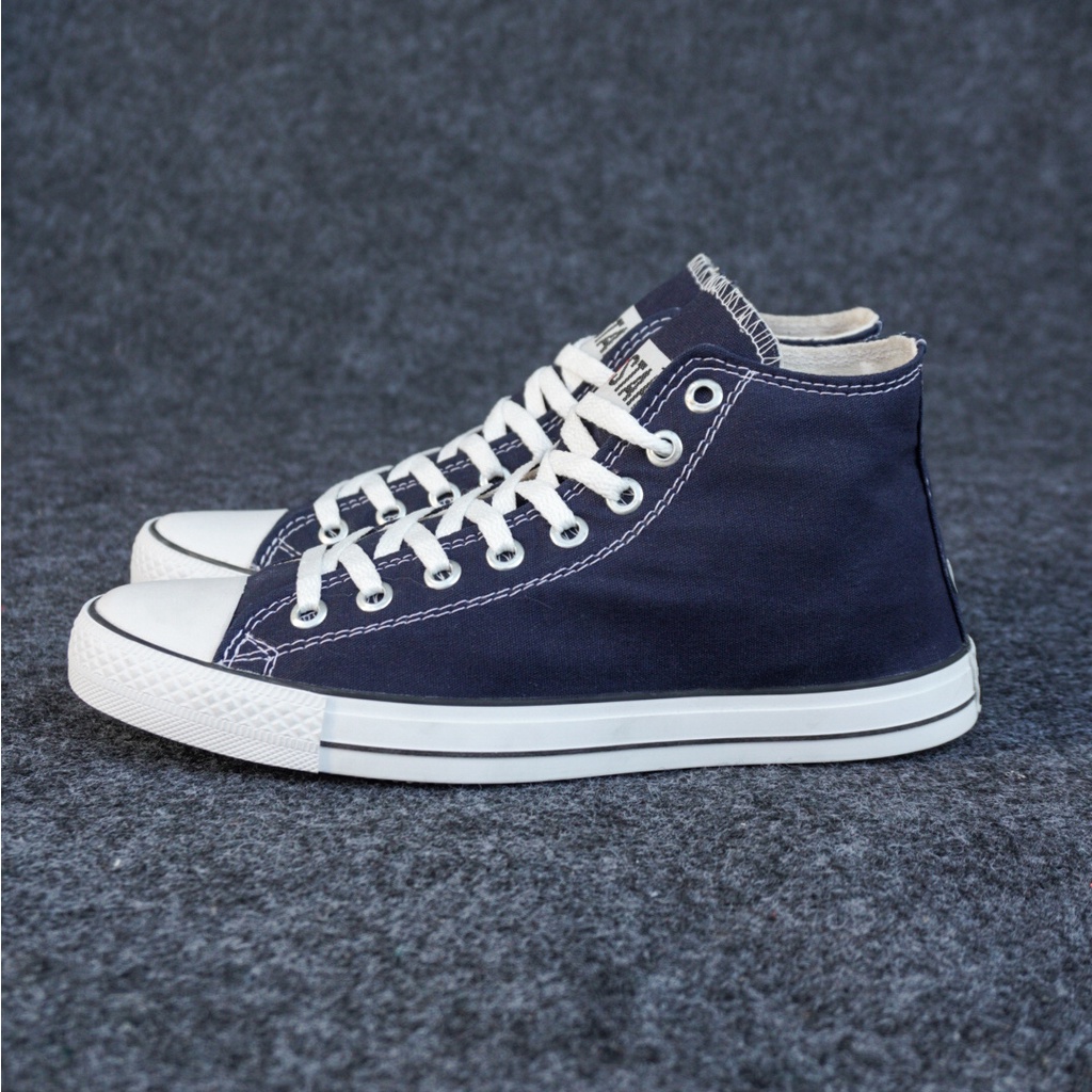(BISA COD) Sepatu pria Sepatu Sneakers CT Boots Converse Tinggi Navy /sepatu boot All terlaris termurah