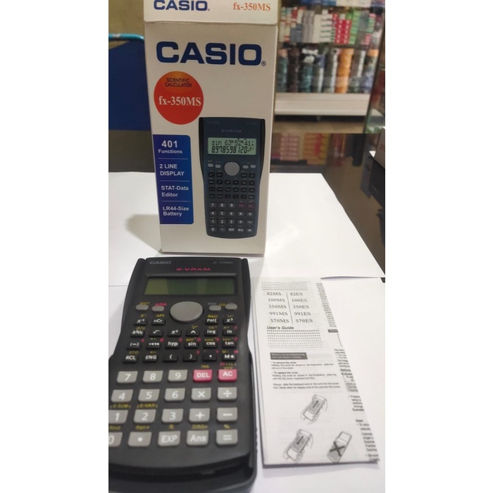 

CASIO FX 350 MS - SCIENTIFIC KALKULATOR #ORIGINAL