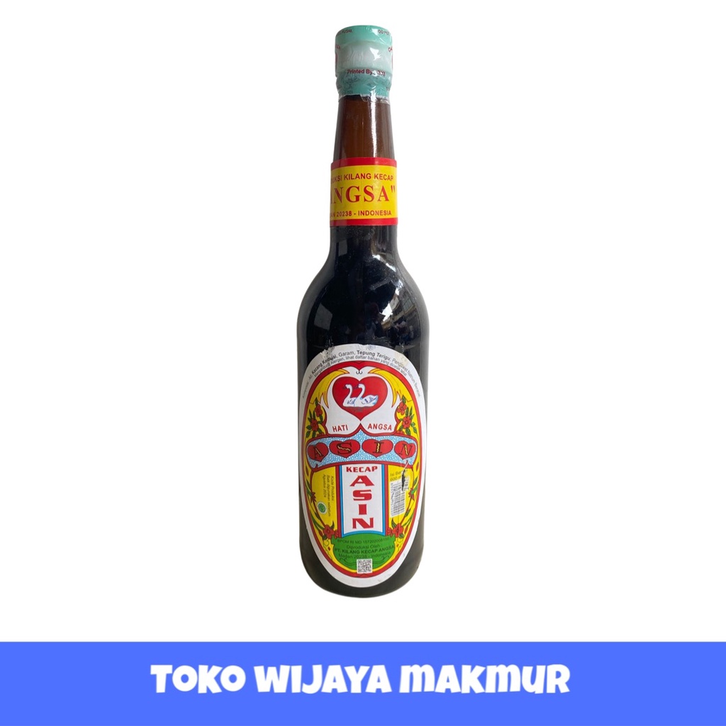 

Kecap Asin cap Hati Angsa 600 ml