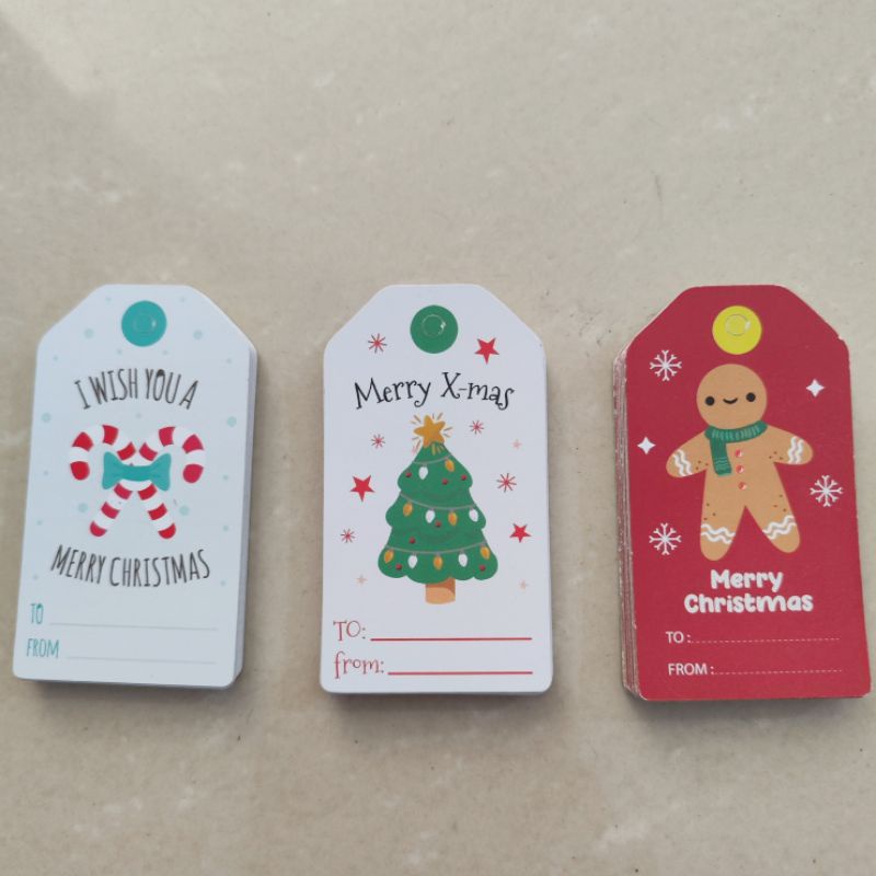 

Hang Tag Natal/ Hang Tag Kado/ Hang Tag Ucapan