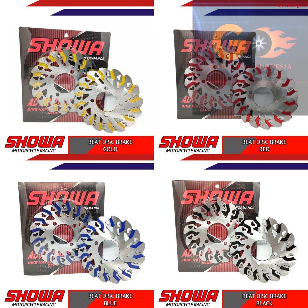 GR Piringan Cakram Depan Variasi Showa Vario 110,Vario 125,Beat,Scoopy,Mio,Mio Soul Ori