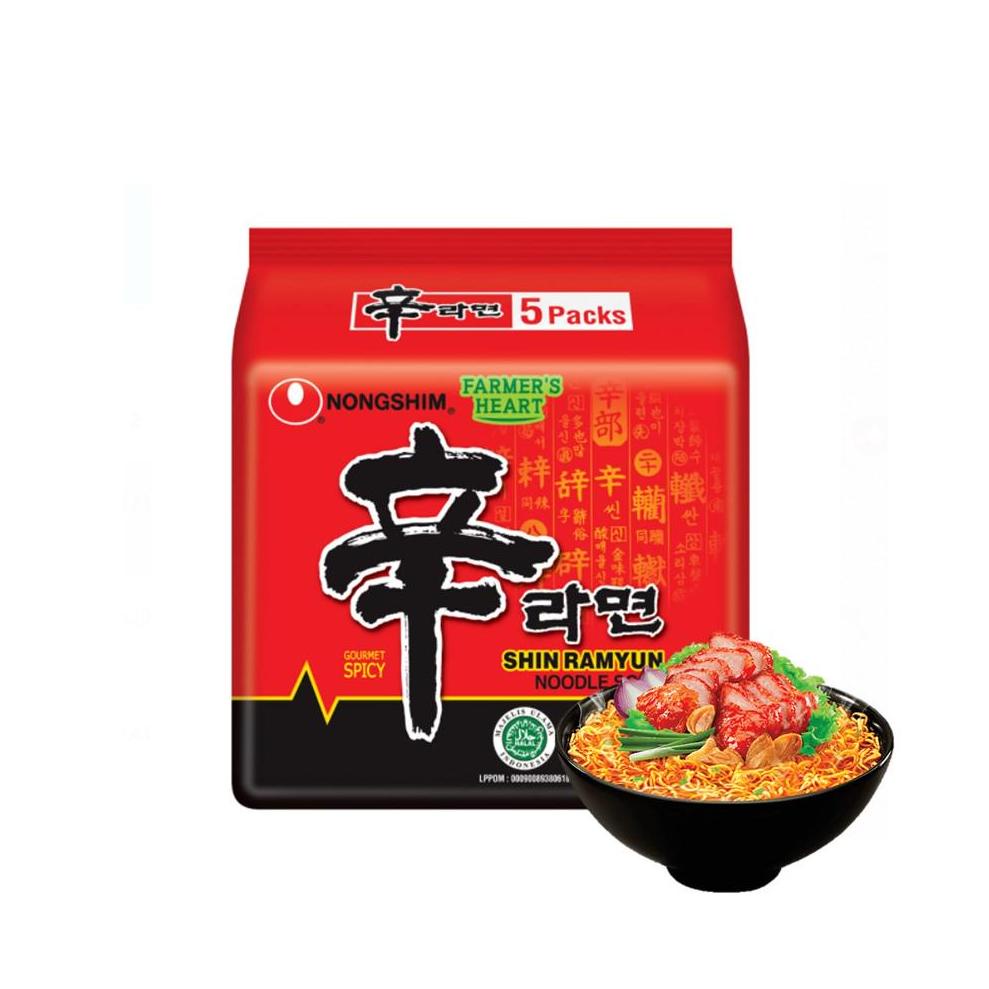 

[PRODUK M9JP7] Shin Ramyun Mushroom Mie Instan 5 x 120 gr ZRK