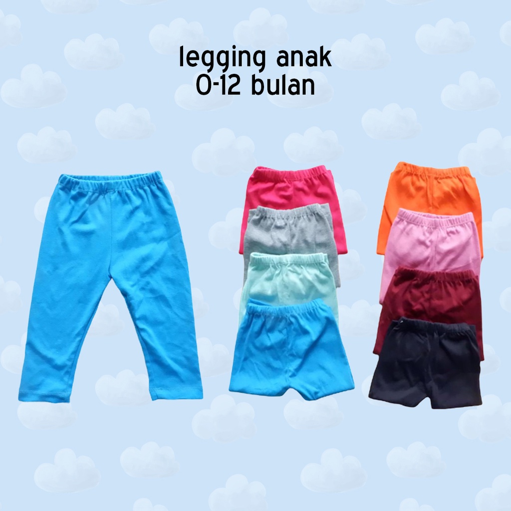 Legging Panjang Bayi Cewek | Celana Panjang Ketat Anak Perempuan