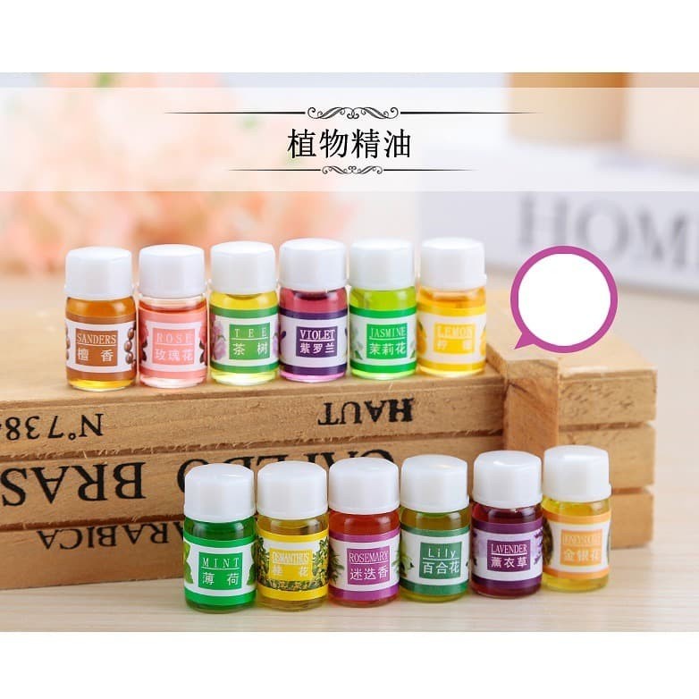 Minyak wangi lilin Essential oil Aromatherapy air Humidifier 3ML