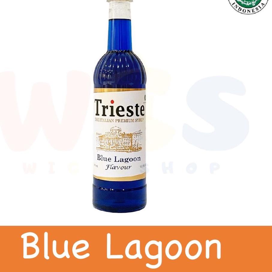 

READY ✅Trieste Syrup Premium Blue Lagoon Flavored Syrup 650ml|SQ8