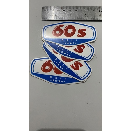 Sticker Vespa 60s Bali Big