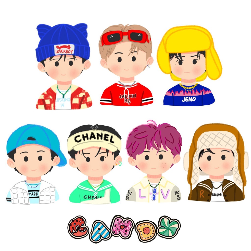 Pelunasan Keychain NCT DREAM Candy dan PO2 Keychain NCT 127 The Link