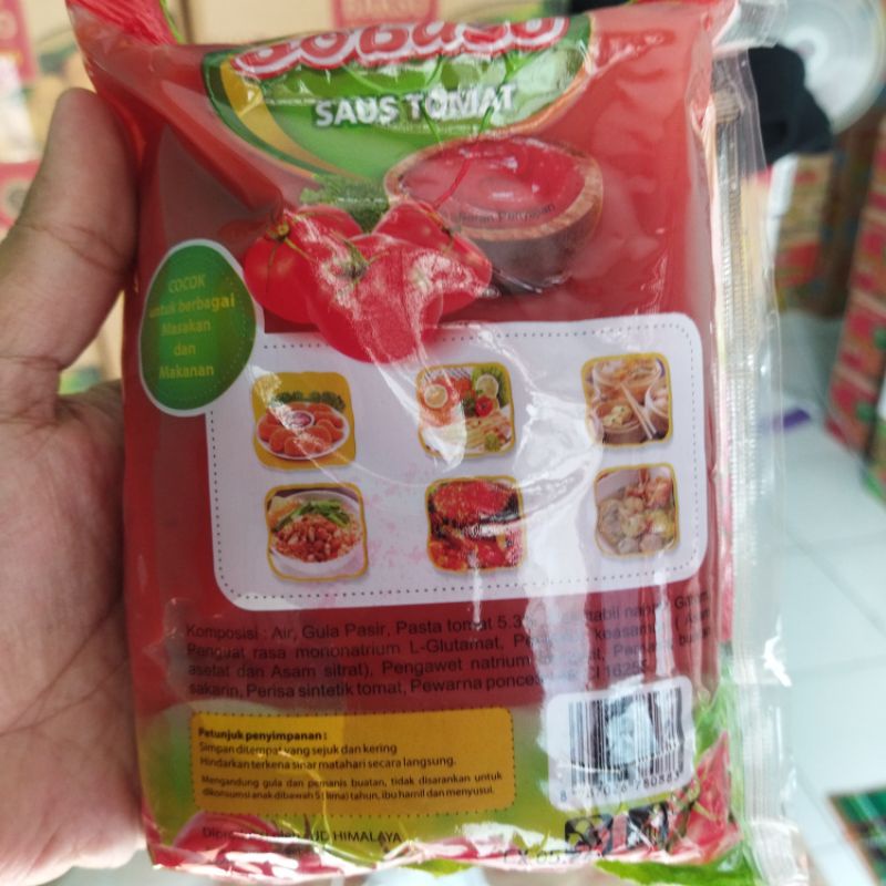 Saus Tomat Sobaso 620ml