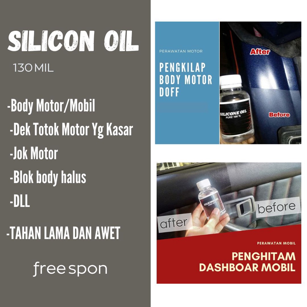 SEMIR BAN MOTOR DAN MOBIL 130 MIL 2 PCS FREE SPON
