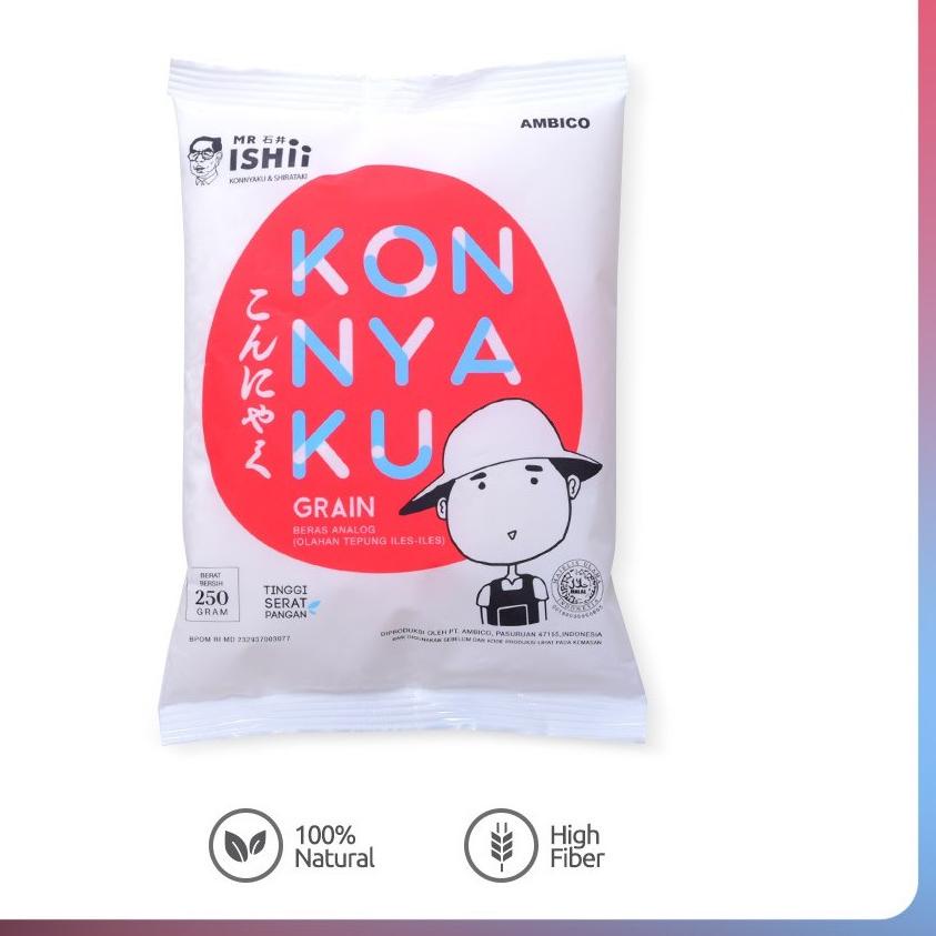 

Miliki - Mr Ishii Konnyaku Grain Beras Shirataki 250 g ~