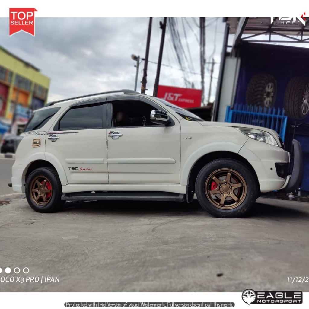 VELG MOBIL R16 RING 16 VELG MOBIL RUSH KONDE HSR WHEEL STY